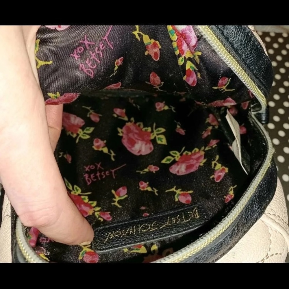 -SOLD- Betsey Johnson Mini Backpack - Picture 3 of 4